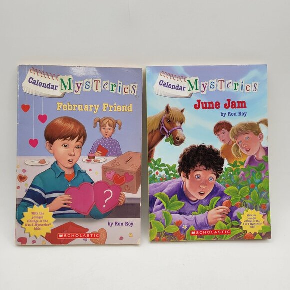 Calendar & A to Z Mysteries Huge Lot of 15 Chapter Books by Ron Roy - Picture 8 of 9